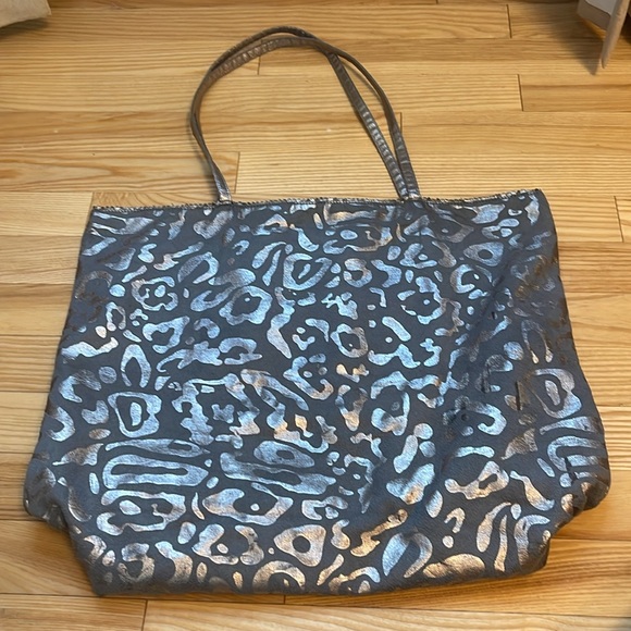 Carlos Falchi handmade tote bag - Picture 2 of 5